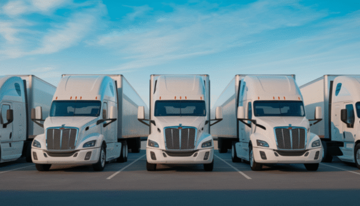 A well-organized fleet storage area showcasing maximized space utilization with clearly marked zones and efficient layouts.