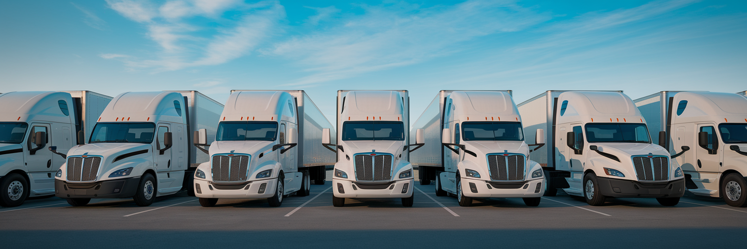 A well-organized fleet storage area showcasing maximized space utilization with clearly marked zones and efficient layouts.