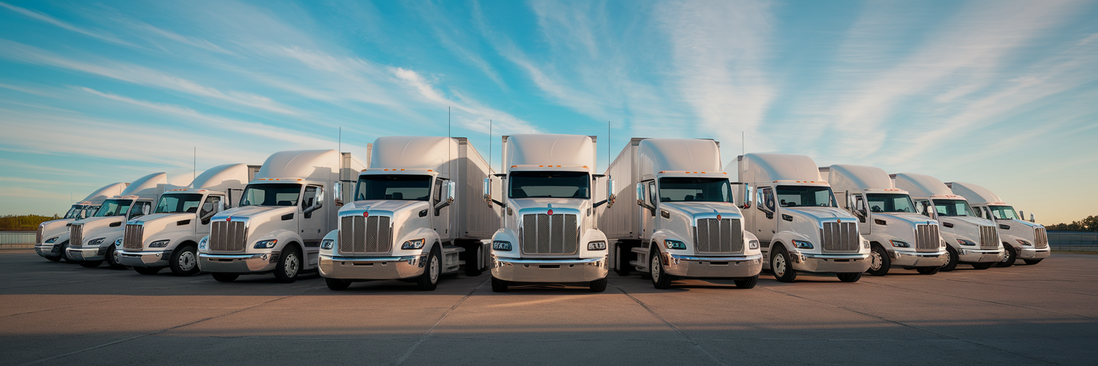 A visual representation of fleet management strategies showcasing offsite storage solutions to aid business growth.